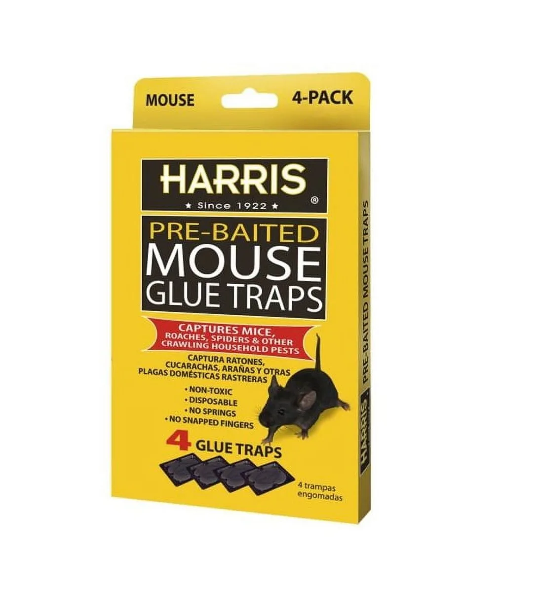 Harris 4pk Mouse Glue Traps - Image 2