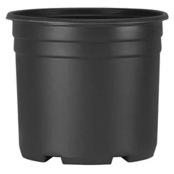 HC Dillen Elite 300 Nursery Pot, Blow Molded, Trade 1 Gallon, Black, 3.00 Quart, 1Gallon