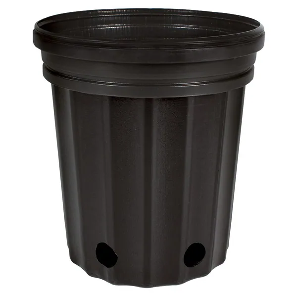 HC Dillen Elite 300 Nursery Pot, Blow Molded, Trade 1 Gallon, Black, 3.00 Quart, 1Gallon