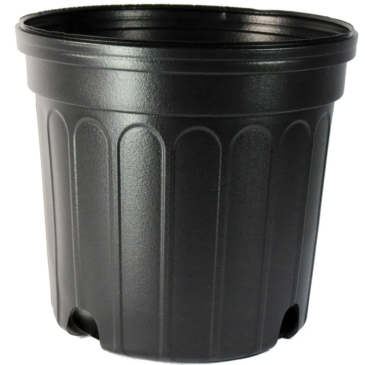 HC Dillen Elite 400 Nursery Pot, Blow Molded, Trade 1 Gallon, True, Black, 1.00 Gal, 1Gallon - Image 3