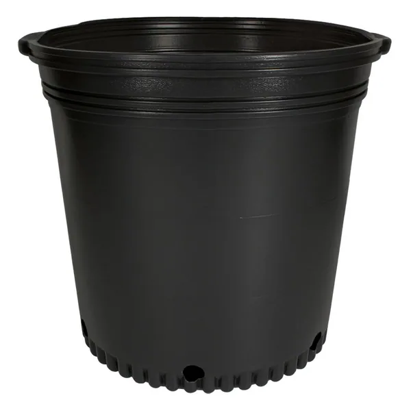 HC Dillen Whiteridge BM 25 Nursery Pot, Blow Molded, Black, 26.50Gal, 25Gallon