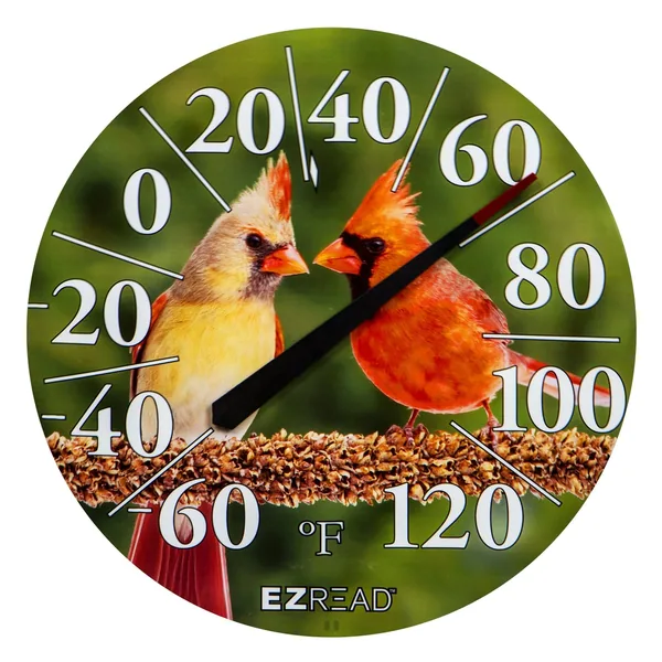 Headwind 12.5" EZ Read Dial Thermometer Cardinal
