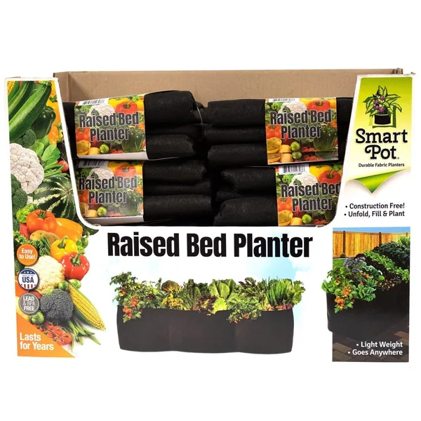 High Caliper Growing Smart Pot Raised Bed 8'L Planter
