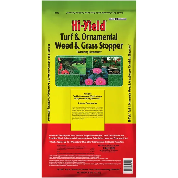 HiYield 28 lbs Turf & Ornamental Weed & Grass Stopper