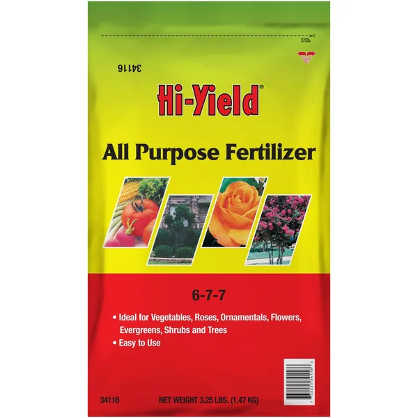 HiYield 3.25 lbs All Purpose Fertilizer 6-7-7