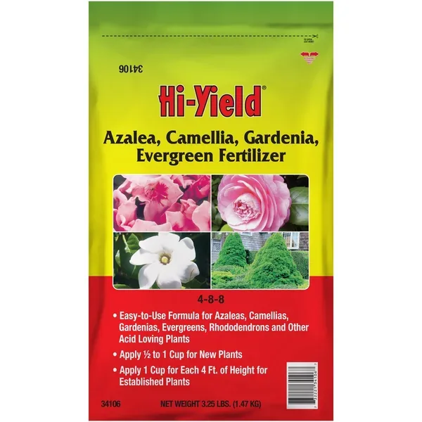 HiYield 3.25 lbs Azalea, Camellia, Gardenia, Evergreen Fertilizer 4-8-8 - Image 2