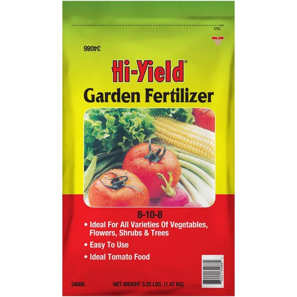 HiYield 3.25 lbs Garden Fertilizer 8-10-8