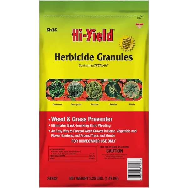 HiYield 3.25 lbs Herbicide Granules Weed And Grass Stopper - Image 2