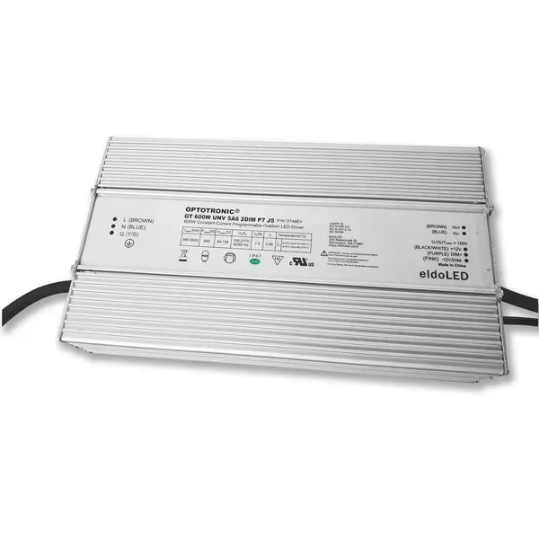 OPTOTRONIC® P7 Series LED Driver OT600/UNV/5A6/2DIM/A/P7 600W - Image 2