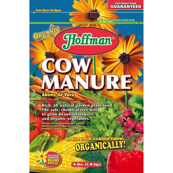 Hoffman 4 lbs Dehydrated Cow Manure 1-1-1 - Image 2
