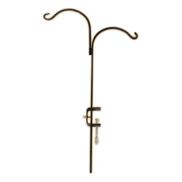Hookery 36" Double Deck Hanger Adjustable w/ Rail Clamp