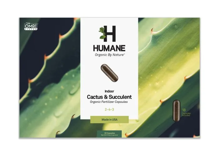 Humane 18pk Cactus & Succulent Organic Indoor Plant Food Capsules - Image 2