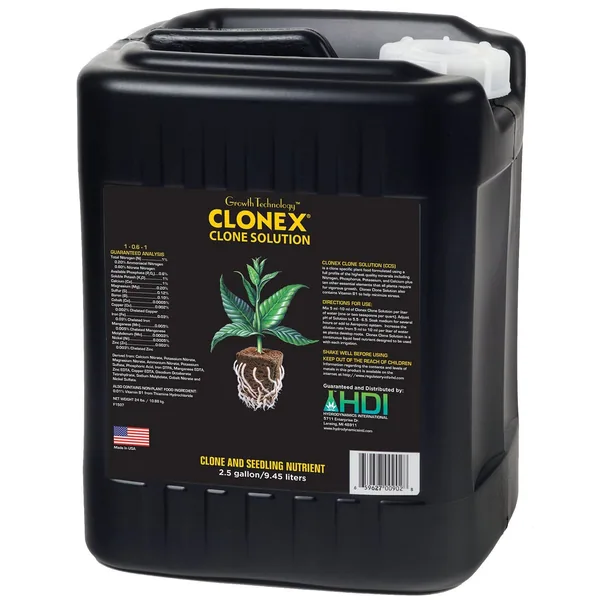 Clonex Hydrodynamics International HDI 320oz Clonex Clone Solution 2.5 Gallons