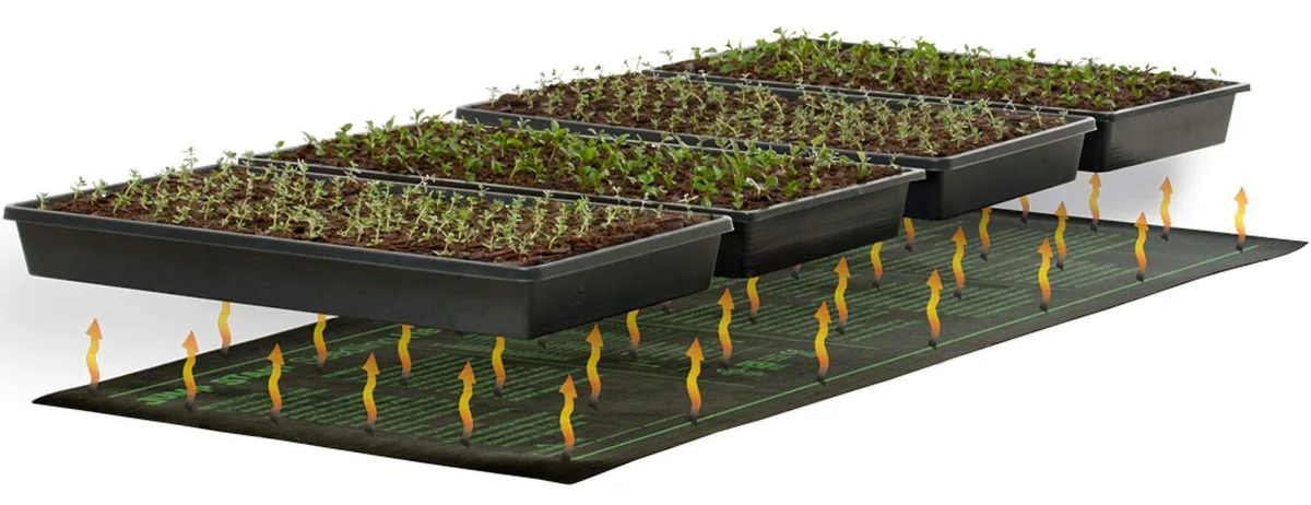 Hydrofarm, HDF 48"X20" 107W Seedling Heat Mat