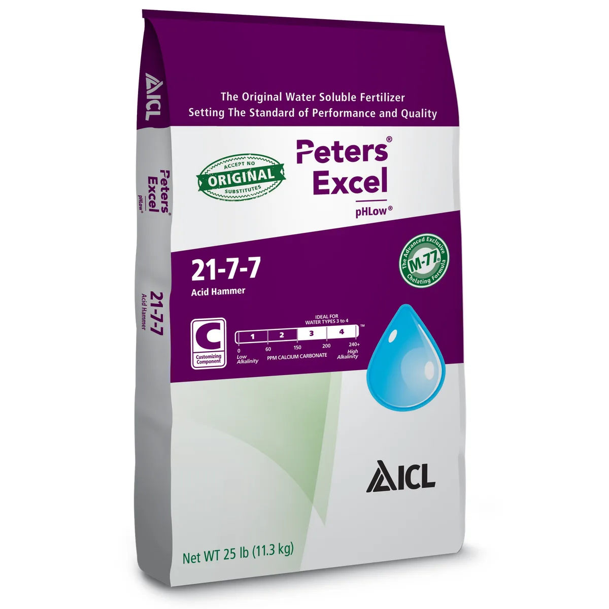 ICL Peters 21-7-7 Acid Hammer 25LB - Image 2