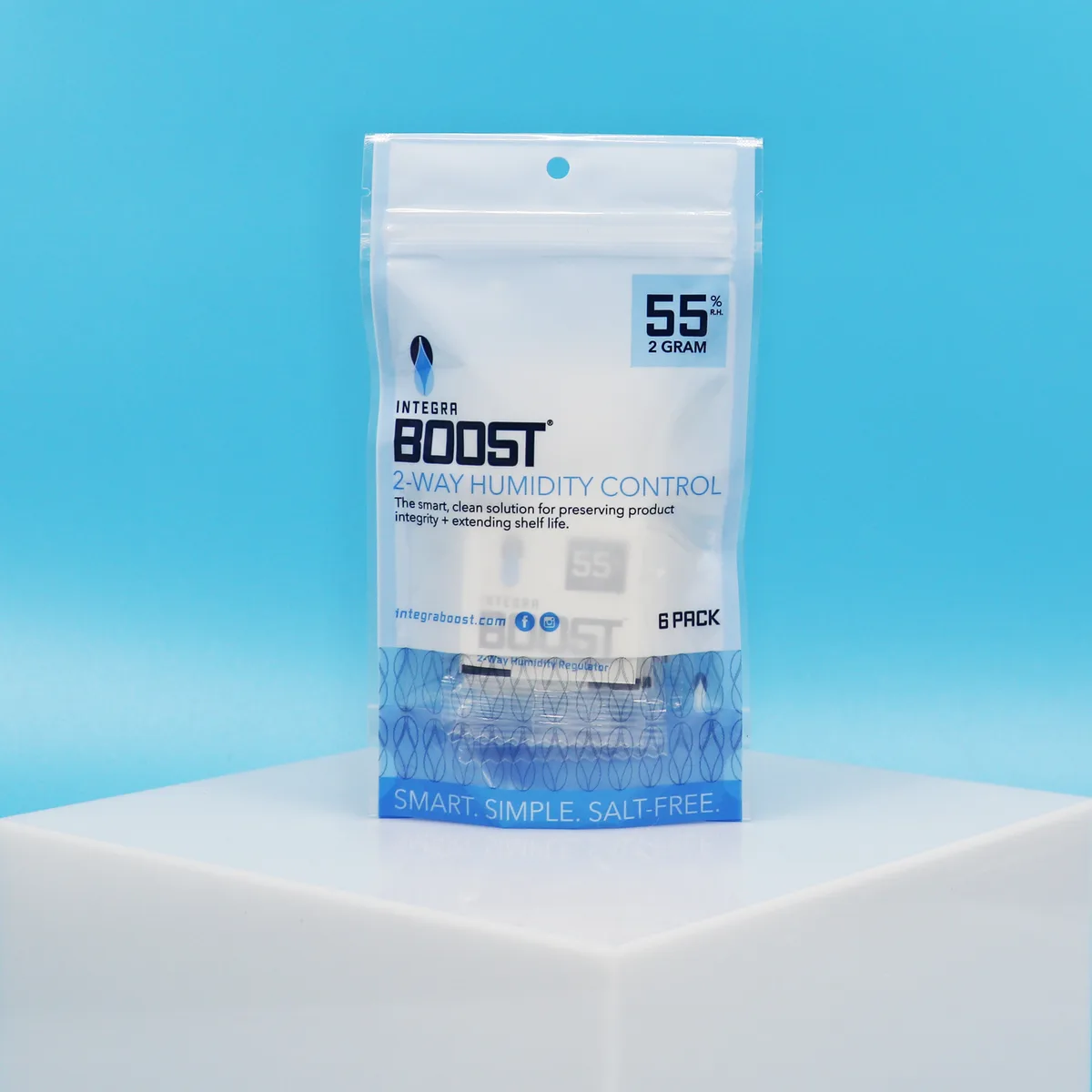 Integra Boost 2-Way Humidity Control, 2 Gram 55% RH (Case of 2000) - Image 2