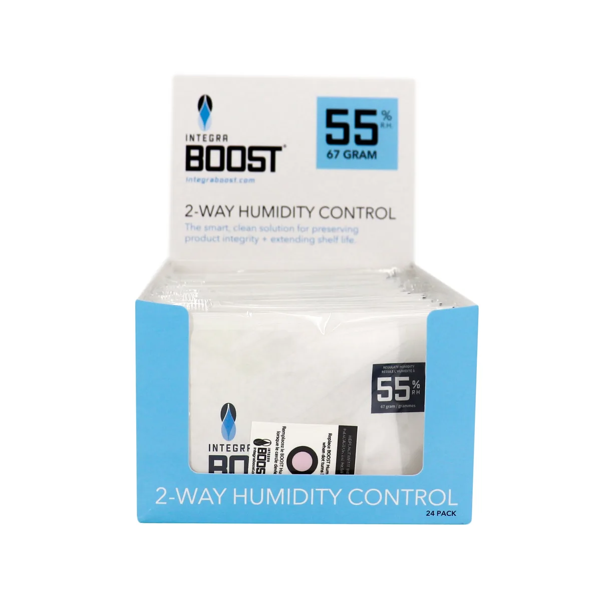 Integra Boost 2-Way Humidity Control 67 Gram 55% RH (100pcs/Box) - Image 2