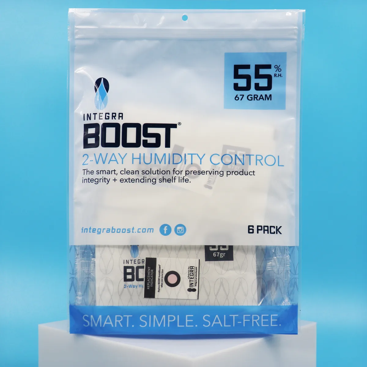 Integra Boost 2-Way Humidity Control 67 Gram 55% RH w/ Retail Display (24pcs/Box - Image 2