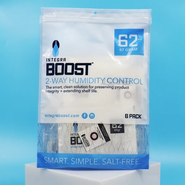 Integra Boost 2-Way Humidity Control 67 Gram 62% RH w/ Retail Display (24pcs/Box