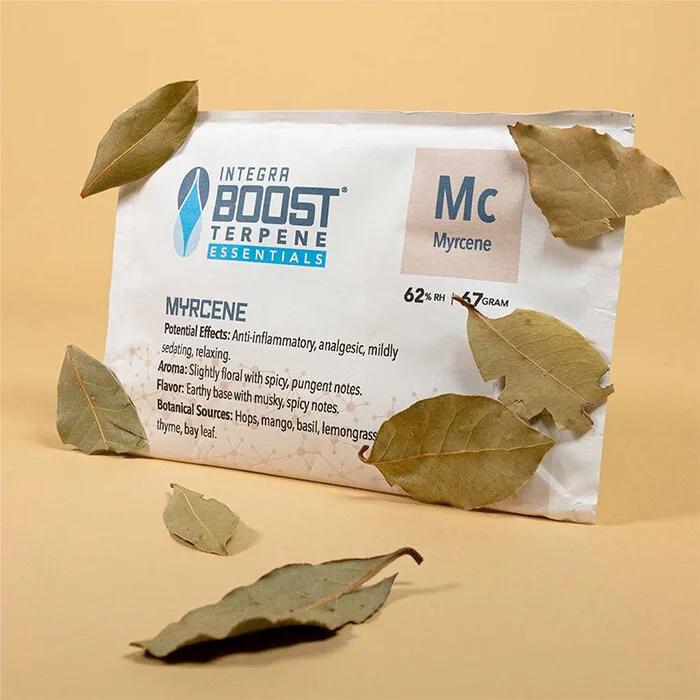 Integra Boost Terpene Essentials: Myrcene 67g at 62% RH (12pcs/Box) - Image 2