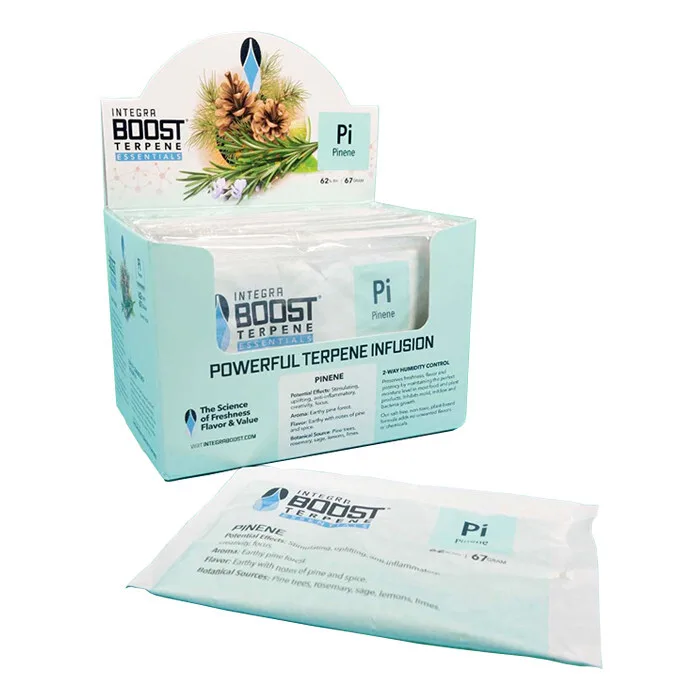 Integra Boost Terpene Essentials: Pinene 67g at 62% RH (12pcs/Box) - Image 2