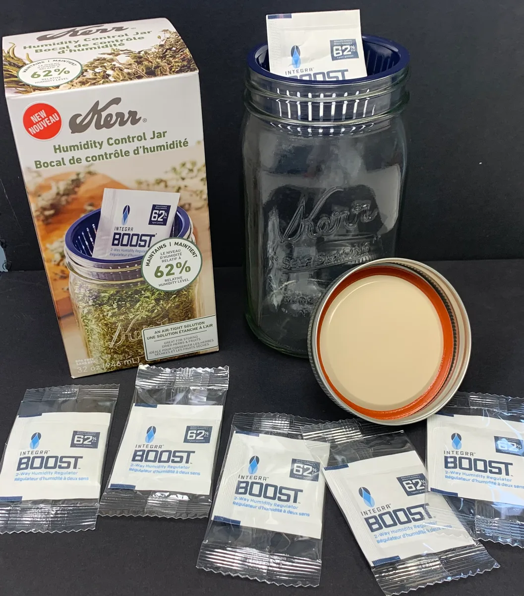 Integra Specialty Products Desiccare / Integra 3 Kerr Humid Jar Kit Refills - Image 2