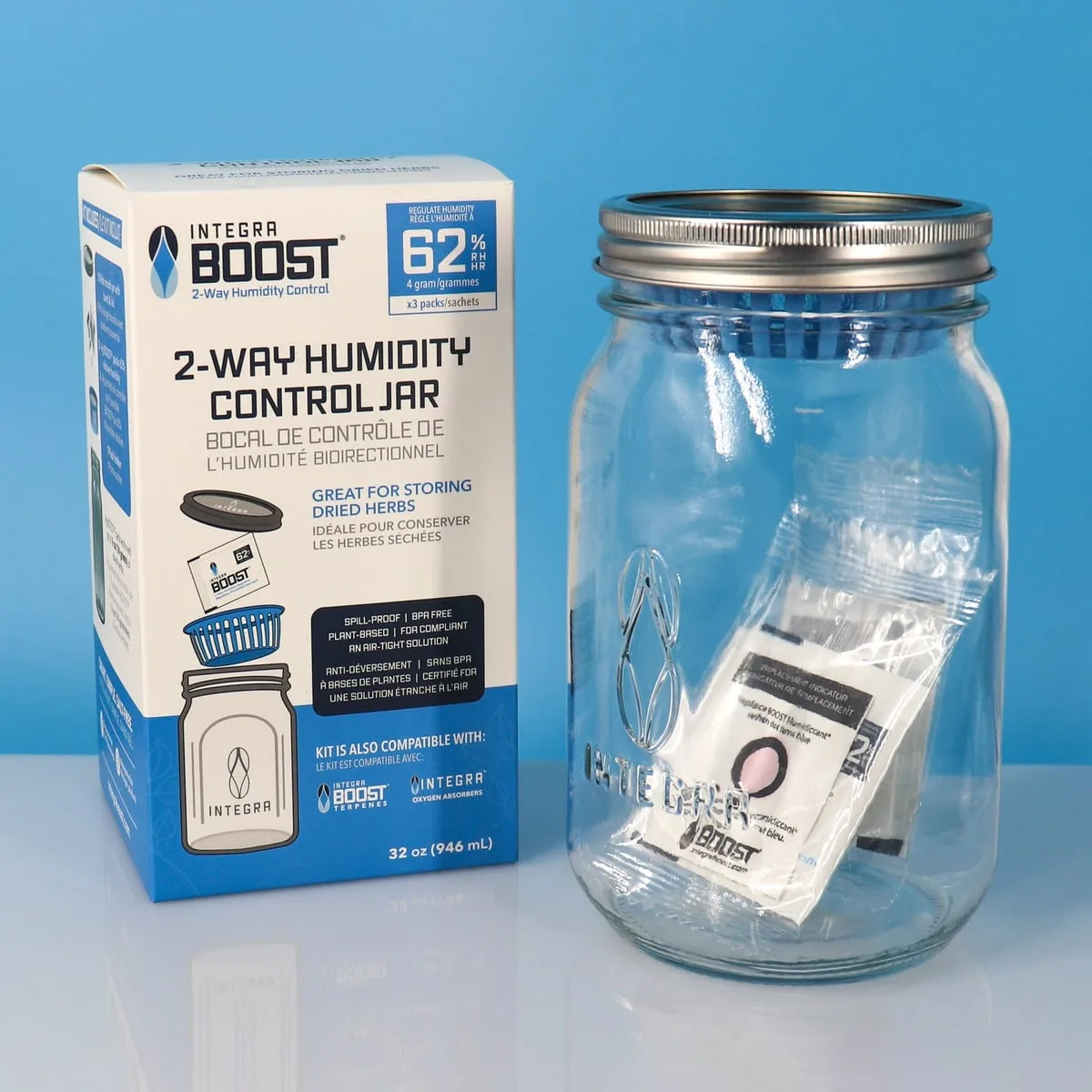 Integra Specialty Products Desiccare / Integra Kerr Humidity Jar Kit - Image 2