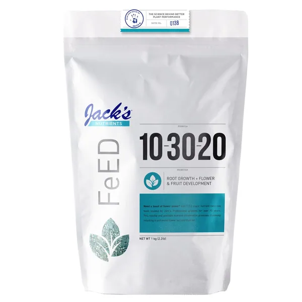 Jacks 10-30-20 Bloom 1Kg