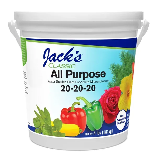 Jacks Classic 4 lbs 20-20-20 All Purpose Fertilizer - Image 2