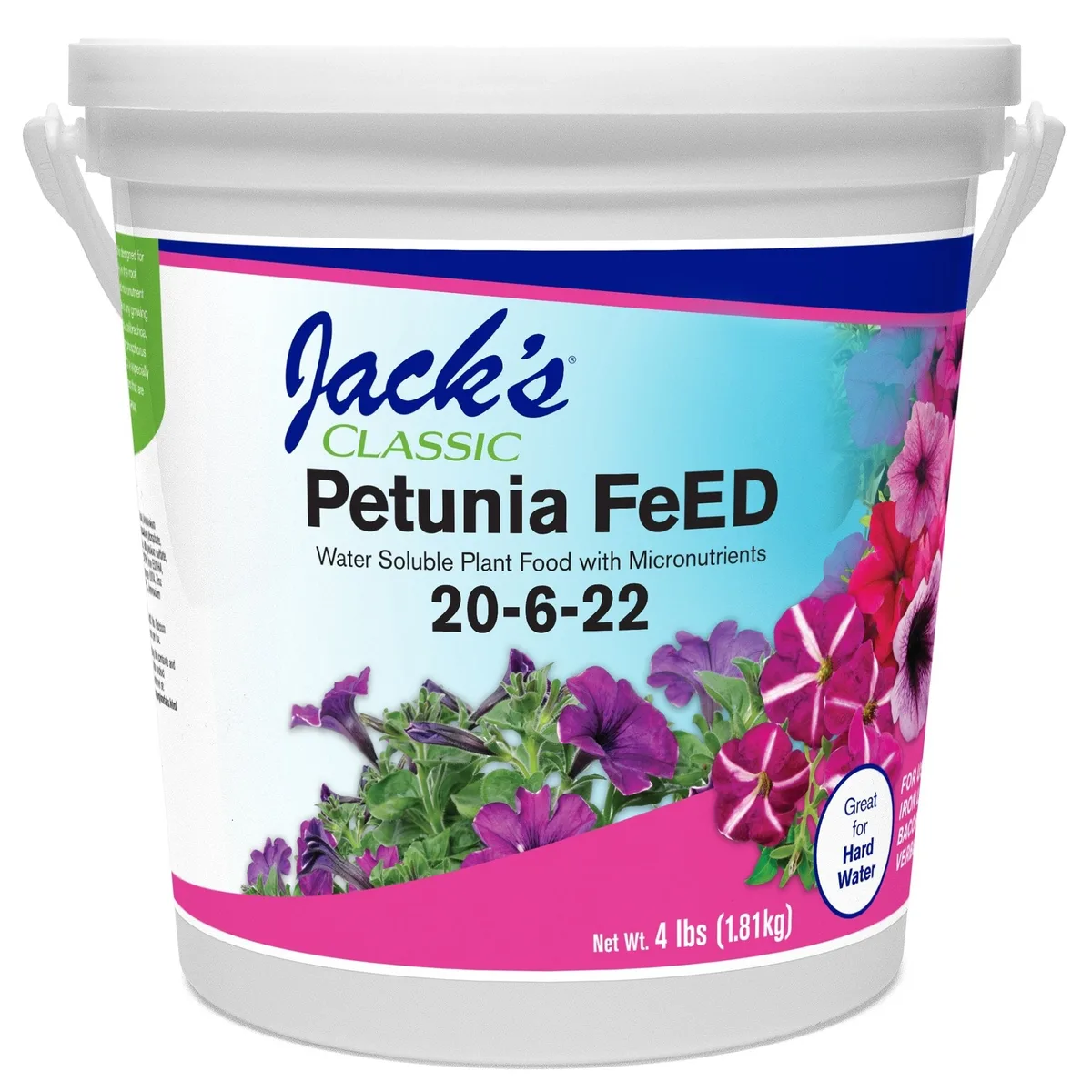 Jacks Classic 4 lbs Petunia FeED 20-6-22 - Image 2