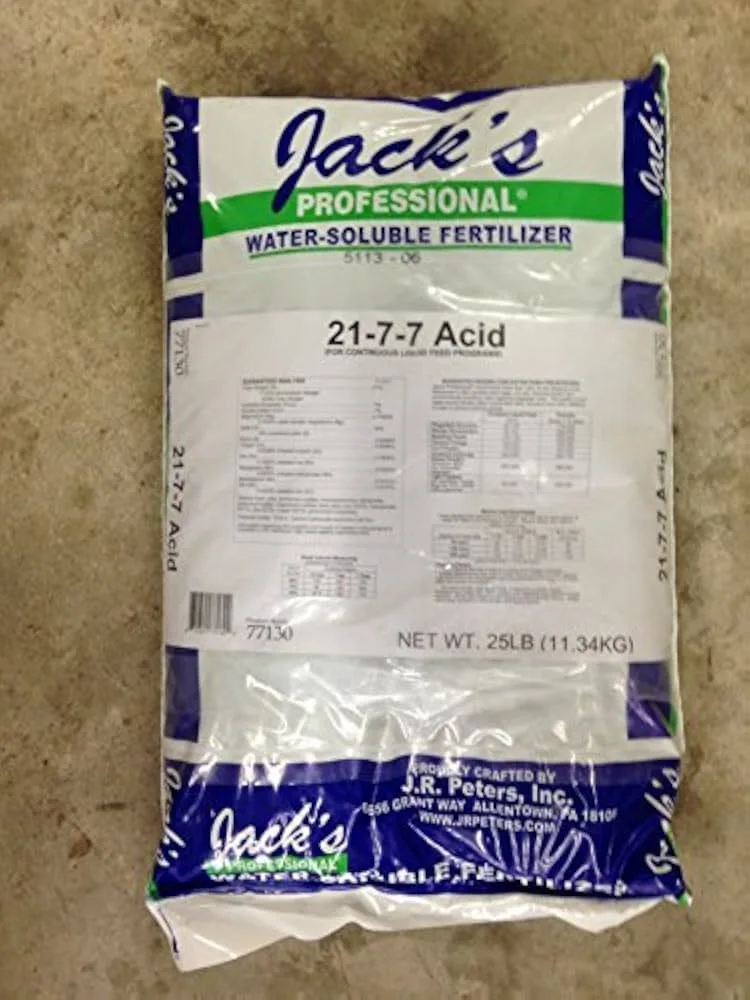Jacks Prof Acid 21-7-7 25Lb - Image 2