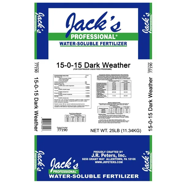Jacks Prof Dark Weather 15-0-15 25Lb - Image 2