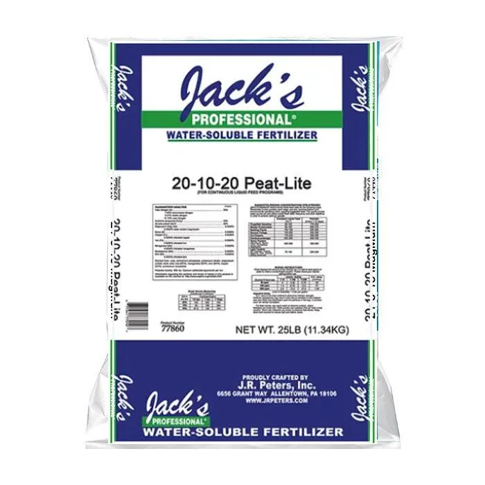 Jacks Prof Peat Lite 20-10-20 25Lb - Image 2
