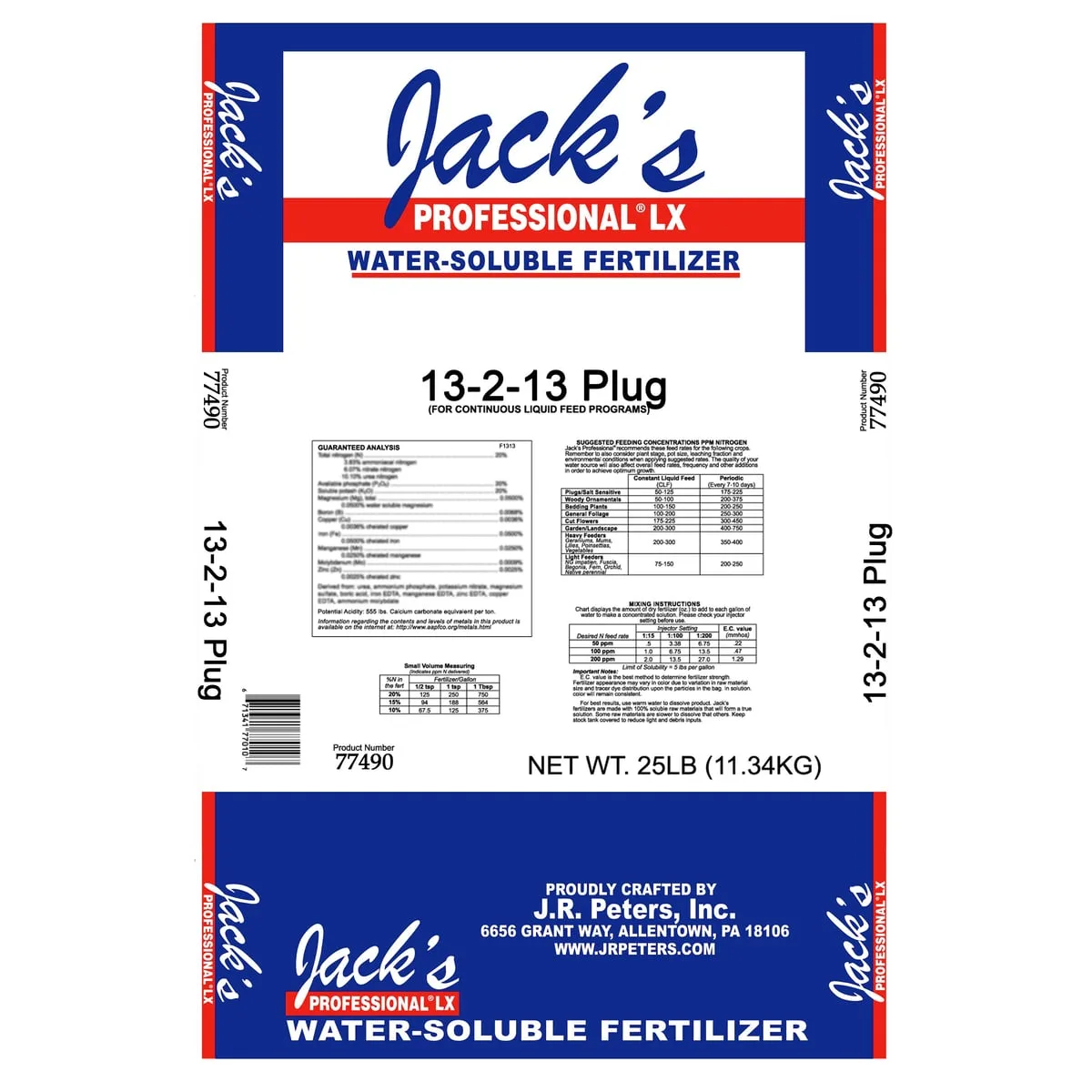 Jacks Prof Plug LX 13-2-13 25Lb - Image 2