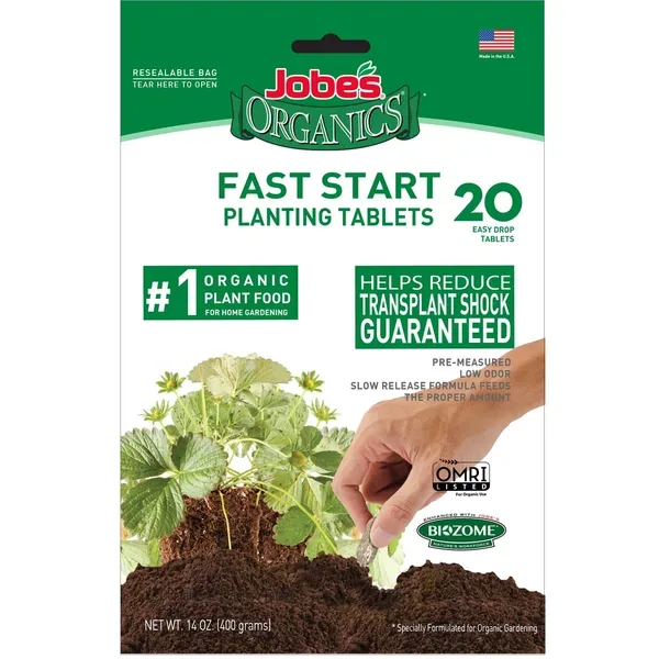 Jobes 20ct Organic Plant Food Tablets - Image 2
