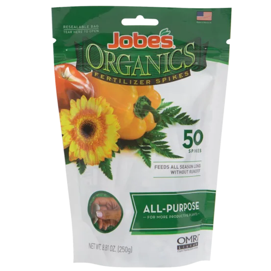 Jobes 50ct Organic All Purpose Fertilizer Spikes - Image 2