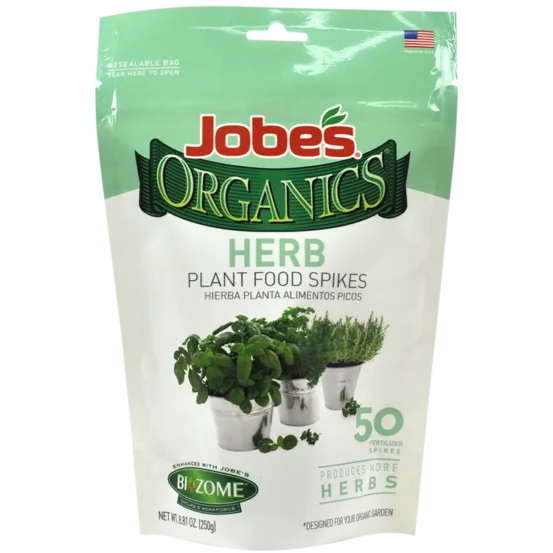 Jobes 50ct Organic Herb Spikes - Image 2
