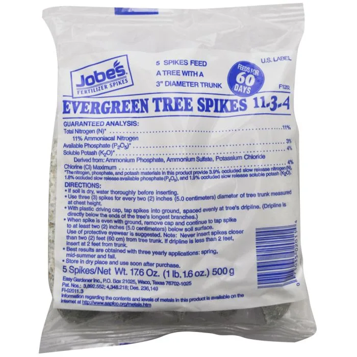 Jobes 5ct Bulk Evergreen Tree Stakes 11-3-4 - Image 2