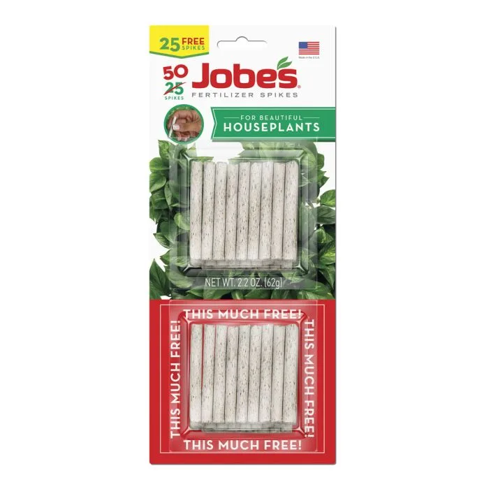 Jobes Houseplant Spikes 13-4-5 Twin Pack - Image 2