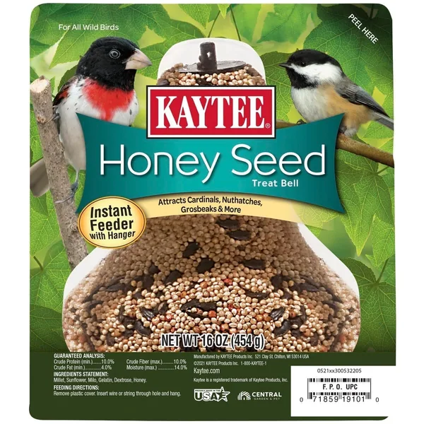 Kaytee 1 lb Honey Mixed Seed Bell