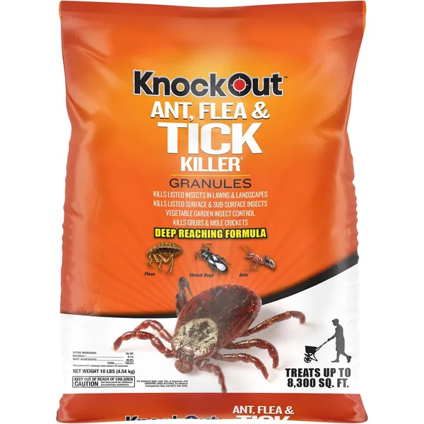Knock Out 60pc 10 lbs Ant, Flea & Tick Killer Granules Pallet