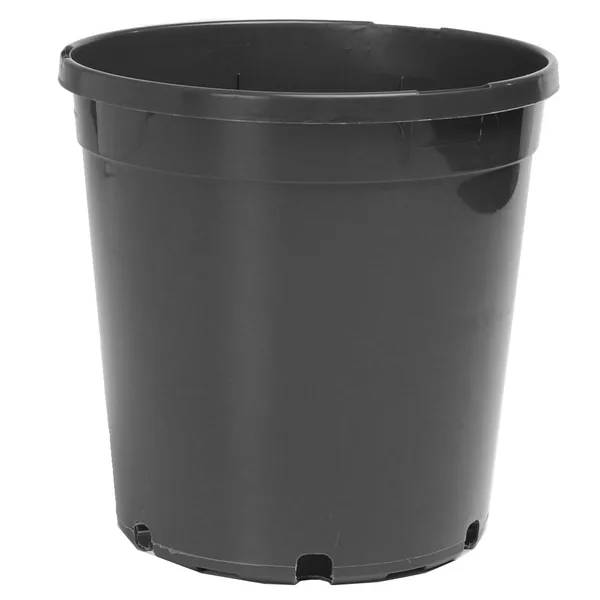 Landmark Trade 2 Gallon 6 Quart 600 Nursery Pot Black, 2Gallon — Case of 65