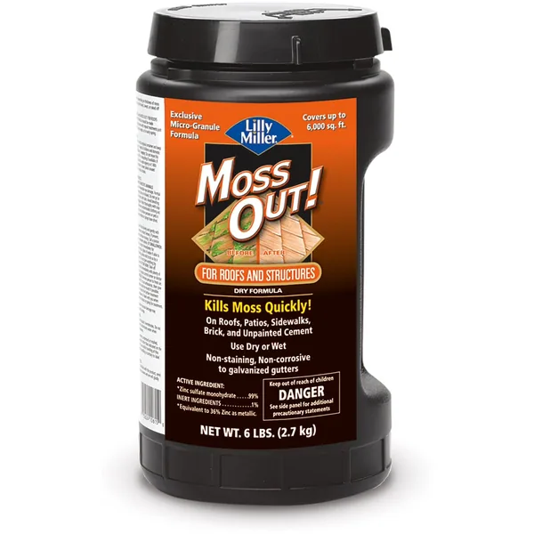 Excel Lilly Miller 6 lbs Moss Out For Roofs Dry Formula