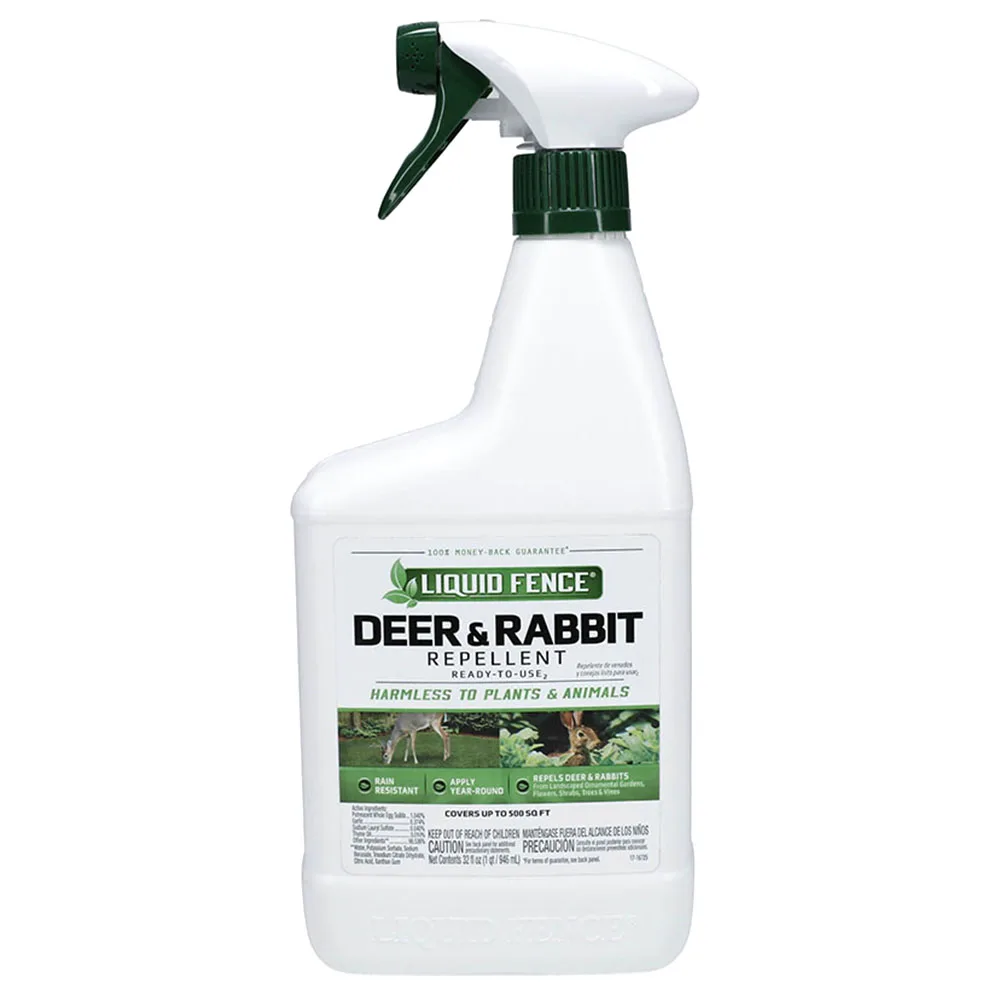 Liquid Fence 32oz Deer & Rabbit Repellent RTU