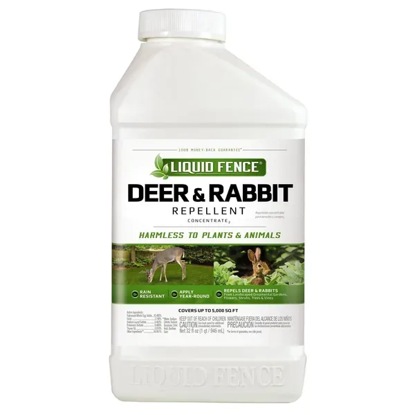 Liquid Fence Qt Deer & Rabbit Concentrate LFN1106 (Keywords: Scotts Ortho Deer B Gon Concentrate SC0489310 )