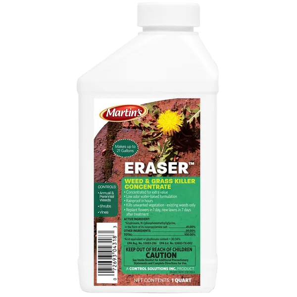 Control Solutions Martin's Eraser 41% Glyphosate