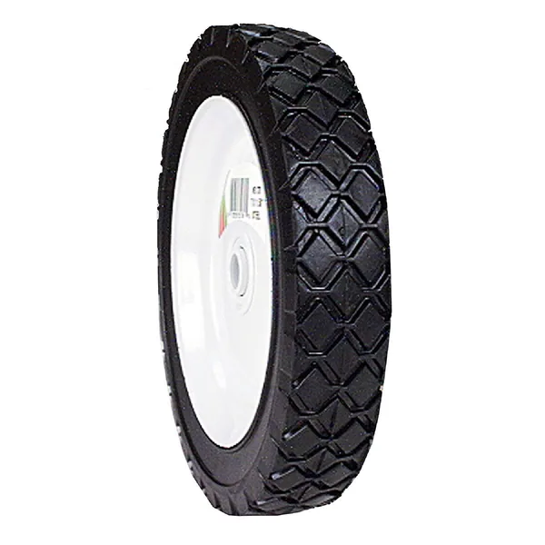 Maxpower 7" x 1.50" Steel Wheel with 1/2" Bore, 1-3/8" Offset and Diamond Tread