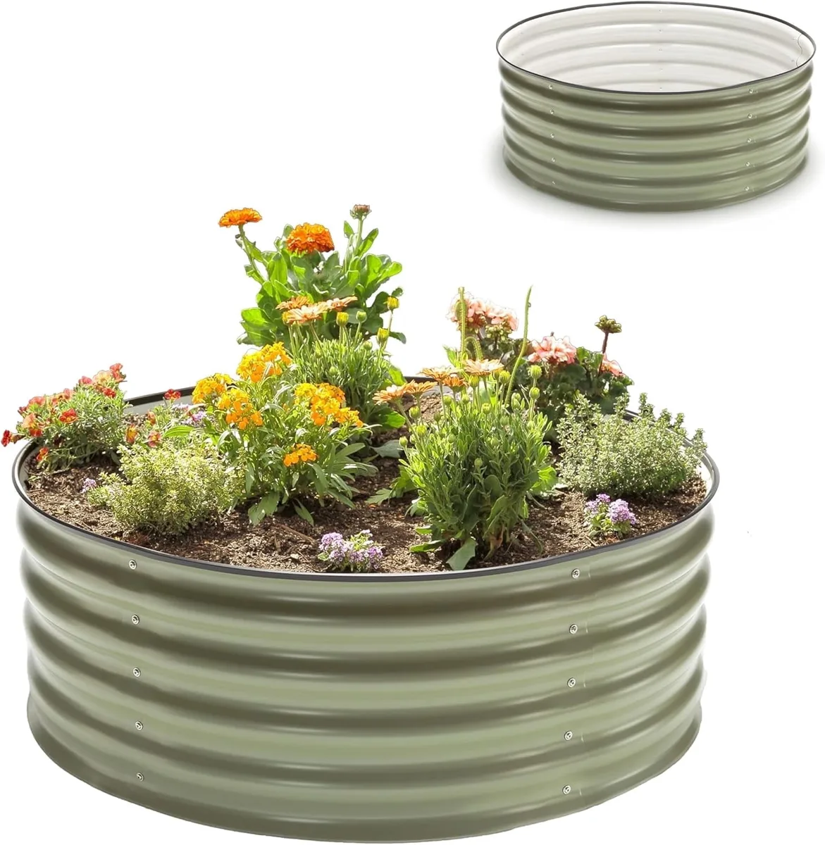MCarr 108pc Round Rim Planter Pallet Mixed Colors - Image 2
