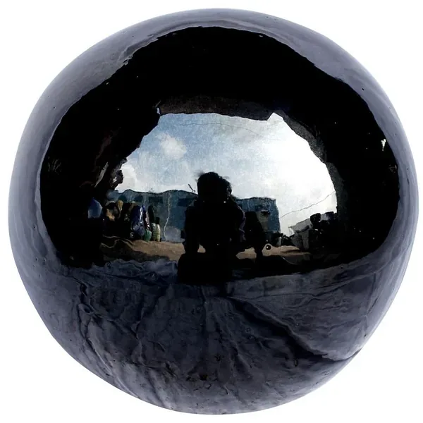MCarr 12" Sphere Milky Blue - Image 2