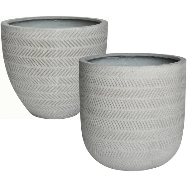 MCarr 20pc Ficonstone Fishbone Planter Pallet